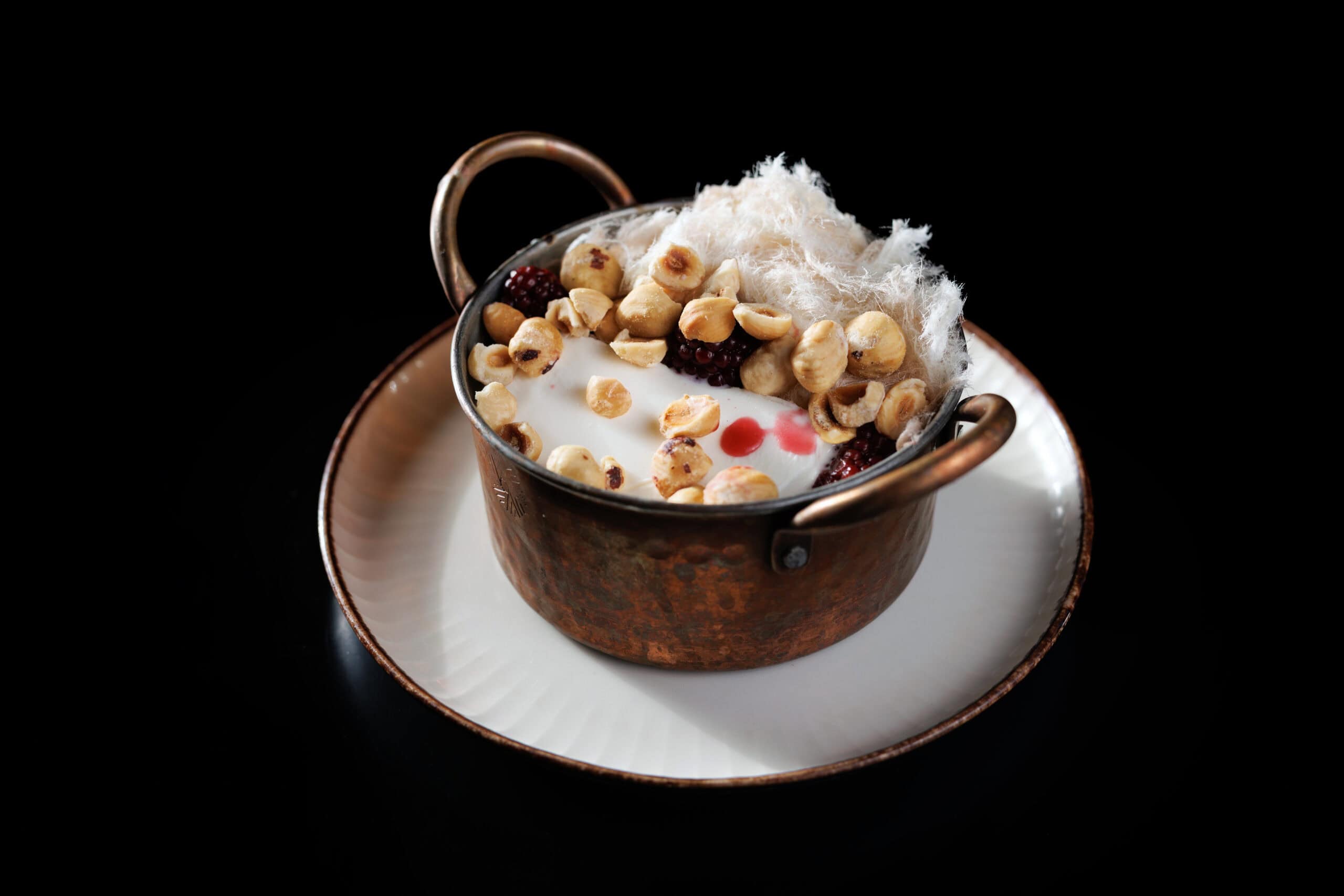 Anatolian dish served in a copper pot